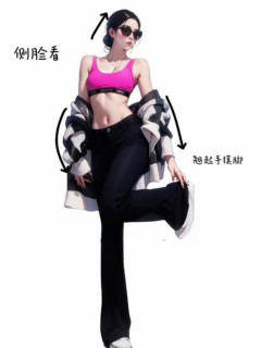 拍照姿勢大全 - 