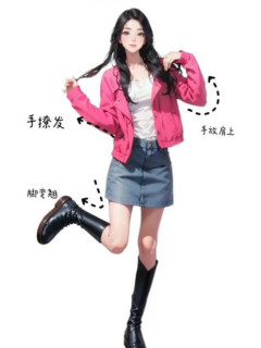 拍照姿勢大全 - 