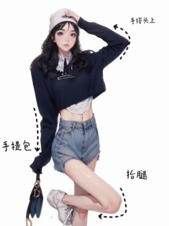 拍照姿勢大全 - 