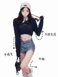 拍照姿勢大全 - 