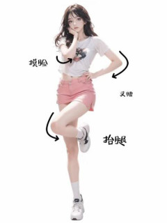 拍照姿勢大全 - 