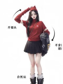 拍照姿勢大全 - 