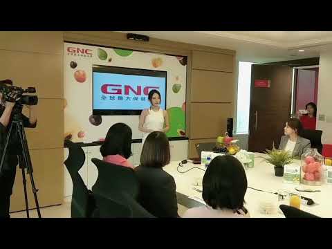 主持人優優娜 2019年 #GNC全球最大保健品牌#記者會主持開場