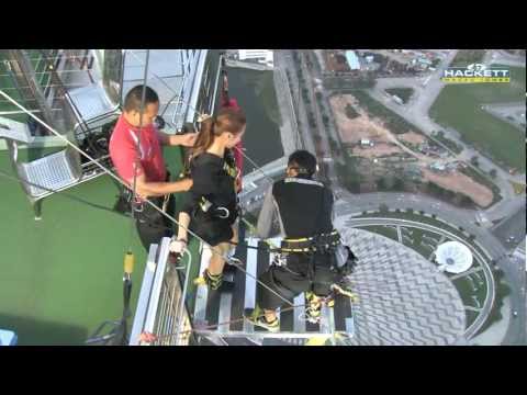 ＊Naomi first time Bungee jump at Macau＊