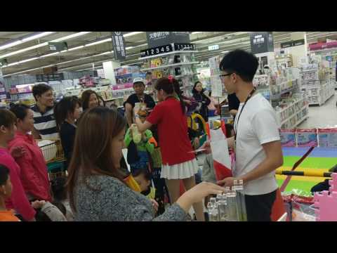 3M品牌周安全地墊 大賣場親子活動主持-咕咕