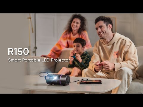 NOMVDIC R150 - Smart Portable LED Projector