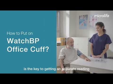 How to Put on WatchBP Office Cuff?