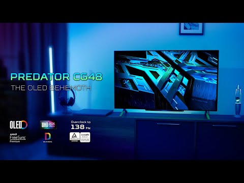 CG48 4K HDR OLED Gaming Monitor | Predator