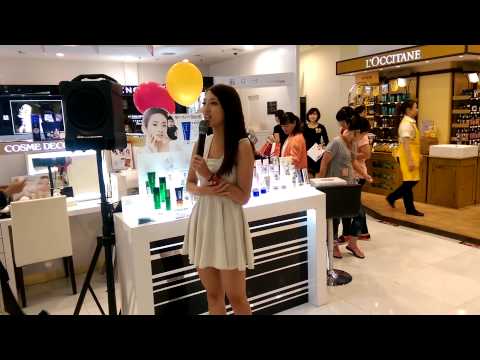 2014/11/1 嘉義遠百高絲主持 part2 --茹茹兒