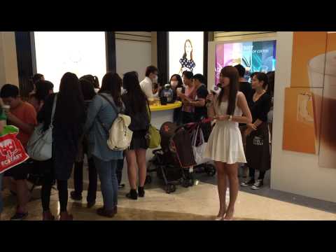 4/18 nescafe雀巢膠囊咖啡機 活動開場主持-茹茹兒part1