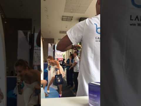 板橋大遠百-蘭芝睡美人香氛水凝凍主持-薛小涼