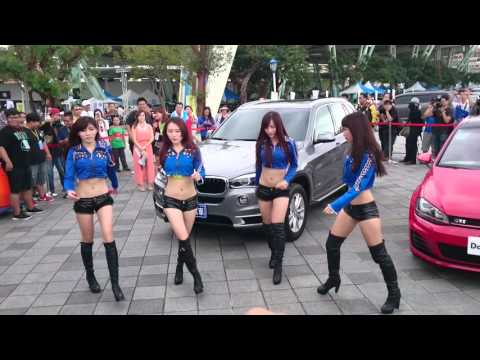 20151010 開場舞 Luna 穎兒 小綠 二手車展 花博