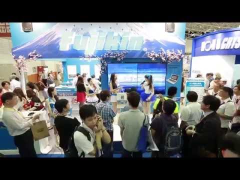 2014 光電週 Fujikin 富士金 主持人黃以安(小A)