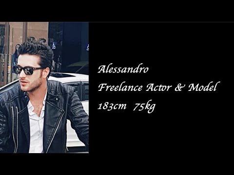 Alessandro's Showreel | Freelance Model & Actor