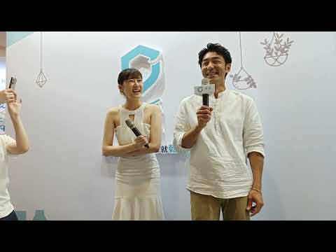 2023/6/4 茉晶主持世貿婦幼展淨淨攤位訪問一日店長李李仁