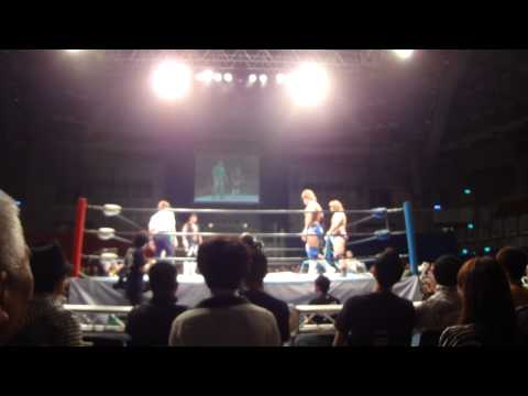 2011.11.05　美日職業摔角爭霸賽　DAY 1　第一回合選手出場主持